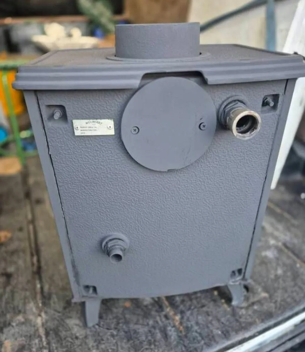 Mulberry stove with boiler  second hand - Image 2
