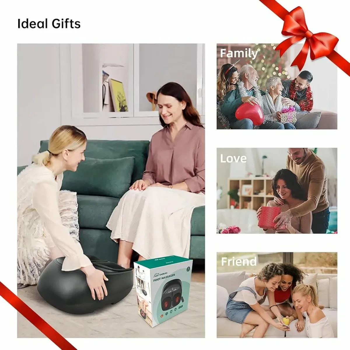 Shiatsu Foot Massager with Remote Control, Electri - Image 4