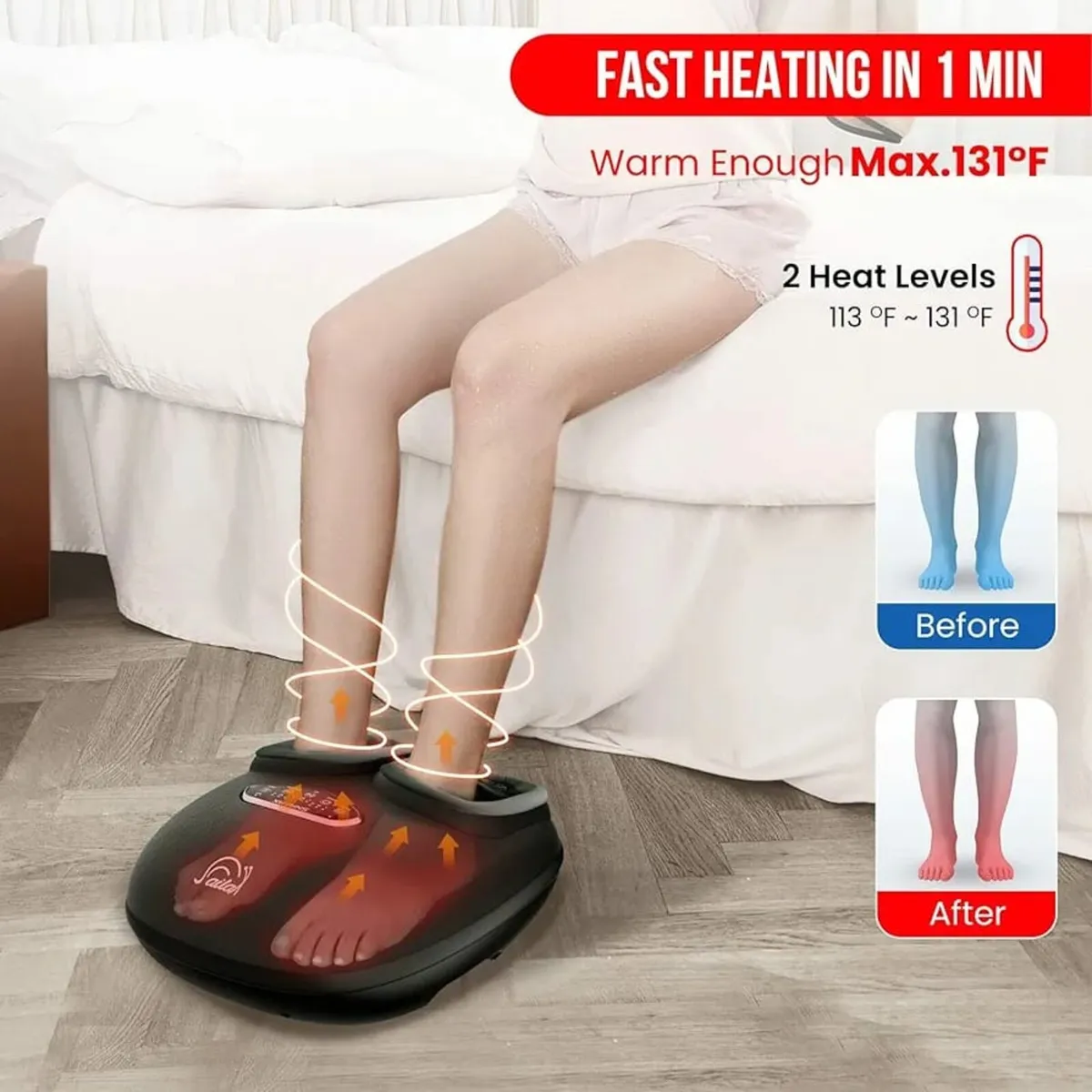 Leg Massagers for Pain and Circulation Compression - Image 2