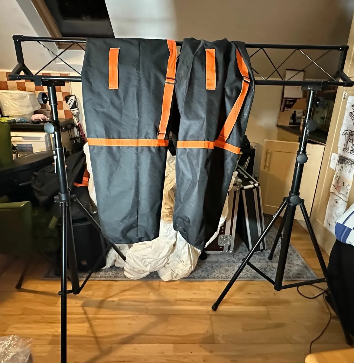 Lighting Stand Set 3m Stairville & carry Bags - Image 2