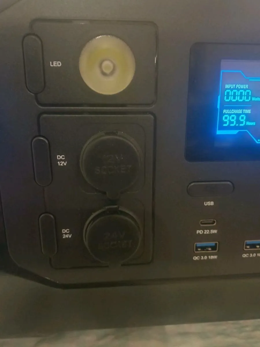 Power station, 1028wh with 420watt solar panel - Image 2