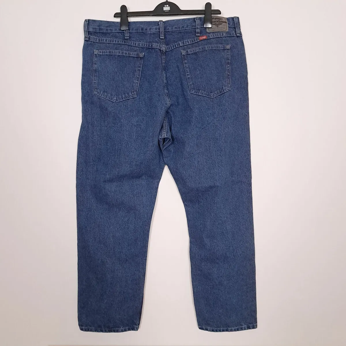 Wrangler Dark Blue Straight Leg Jeans 42x32 - Image 2