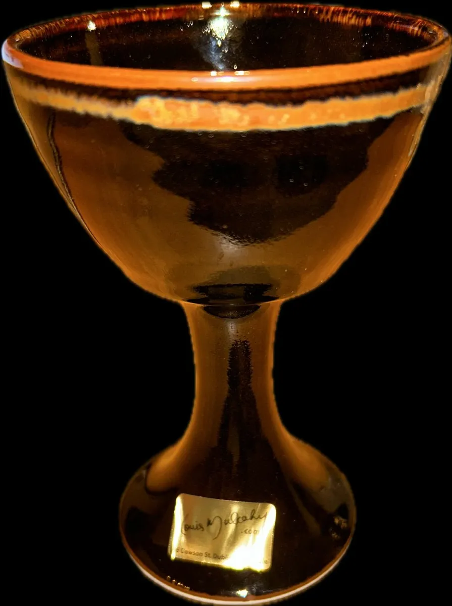 4 New Louis Mulcahy Wine Goblets - Image 1