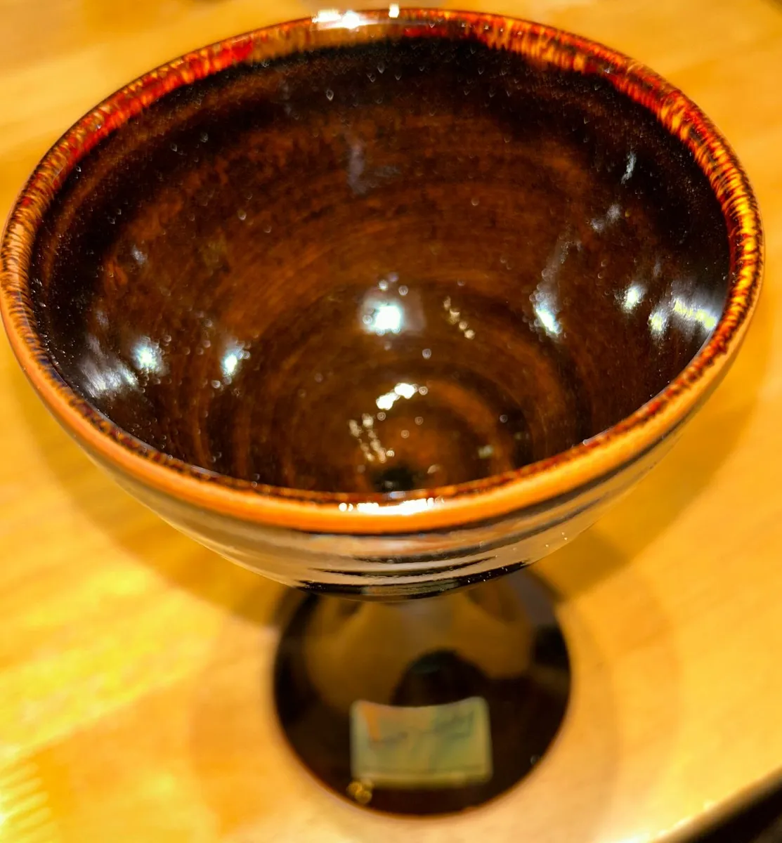 4 New Louis Mulcahy Wine Goblets - Image 3