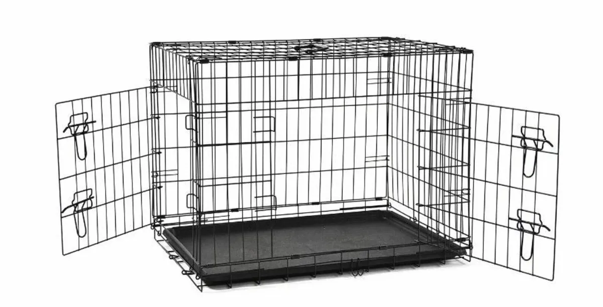 BRAND NEW dog cat rabbit pet crate cage kennel 91c - Image 1