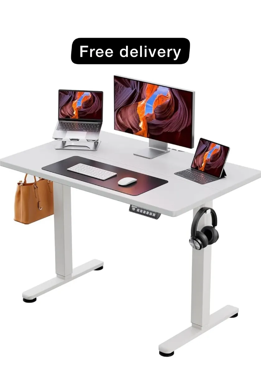 Electric Standing Desk Height Adjustable 100 x 60c - Image 1