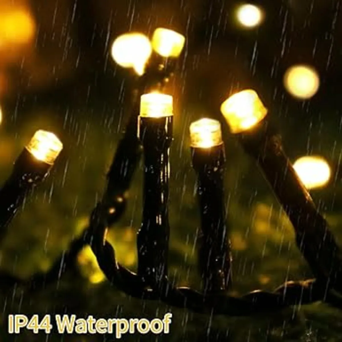 2 Pack Outdoor Fairy Lights Battery Operated Chris - Image 2