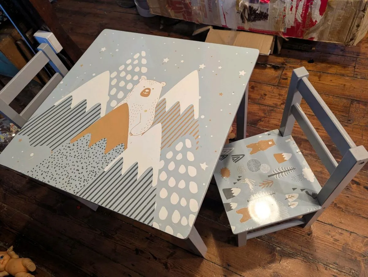 Kid's table and chairs