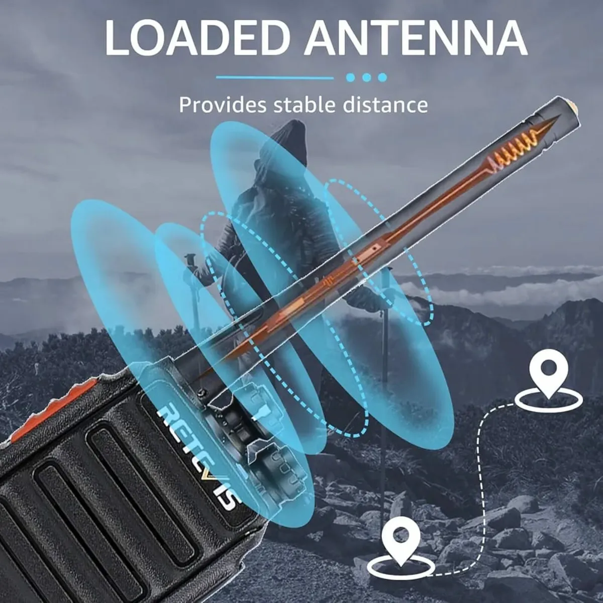 RT24 Walkie Talkie PMR446 License-free Professiona - Image 3