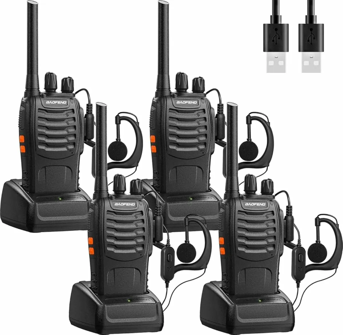 Walkie Talkies Long Range 2 Way Radios Rechargeabl - Image 1