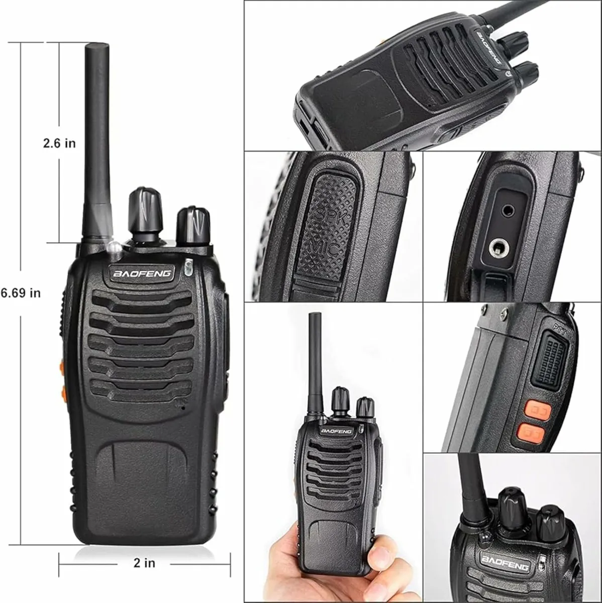 Walkie Talkies Long Range 2 Way Radios Rechargeabl - Image 2