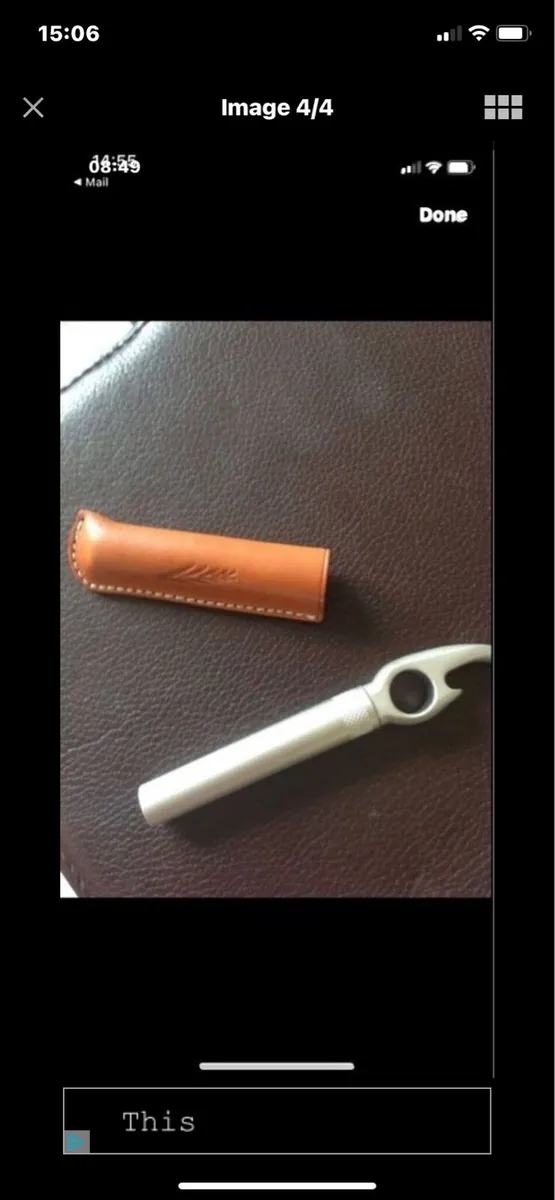 Corkscrew & Bottle Opener  in  Leather Case - Image 4