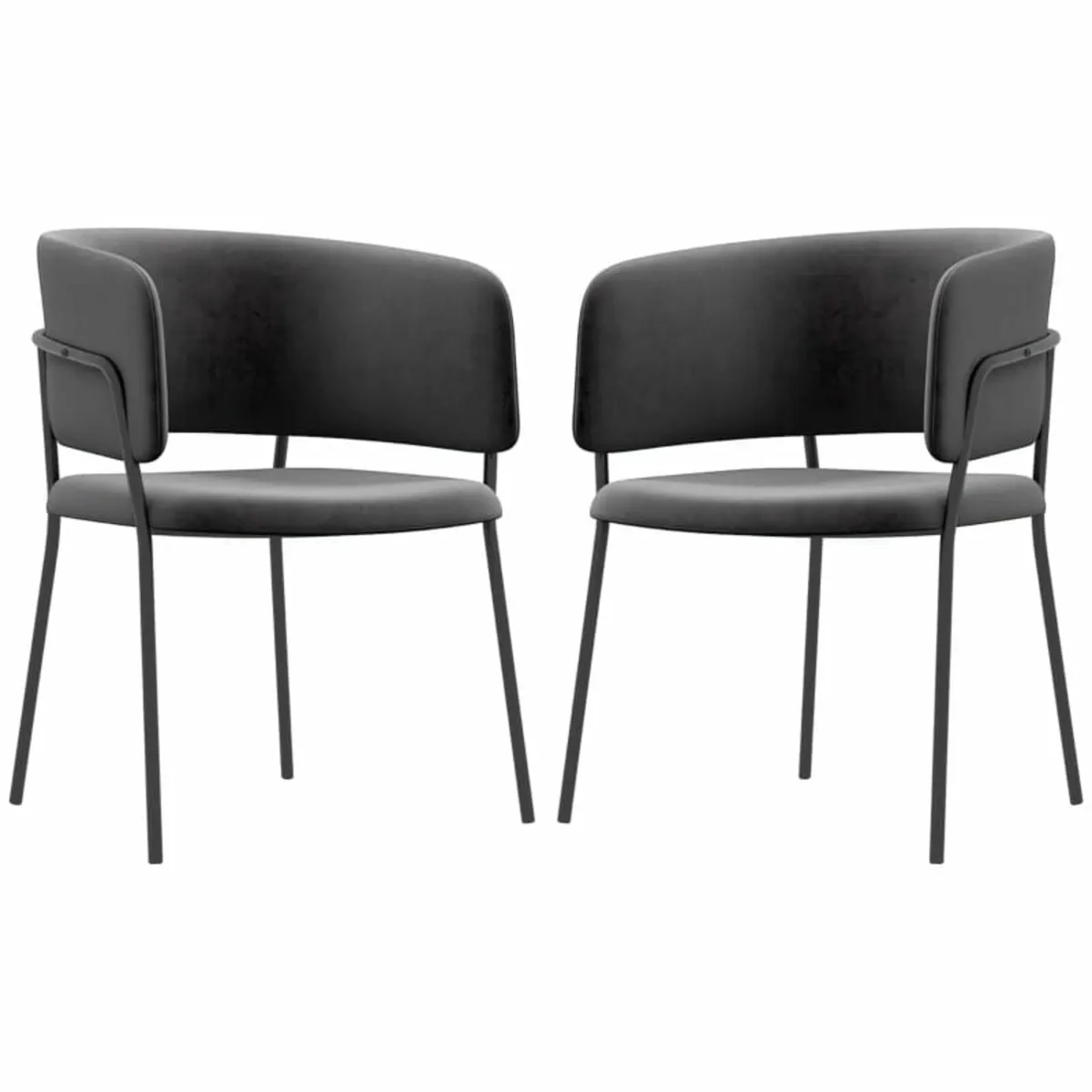 Upholstered Chair, Modern and Comfortable, 57x53x7 - Image 1