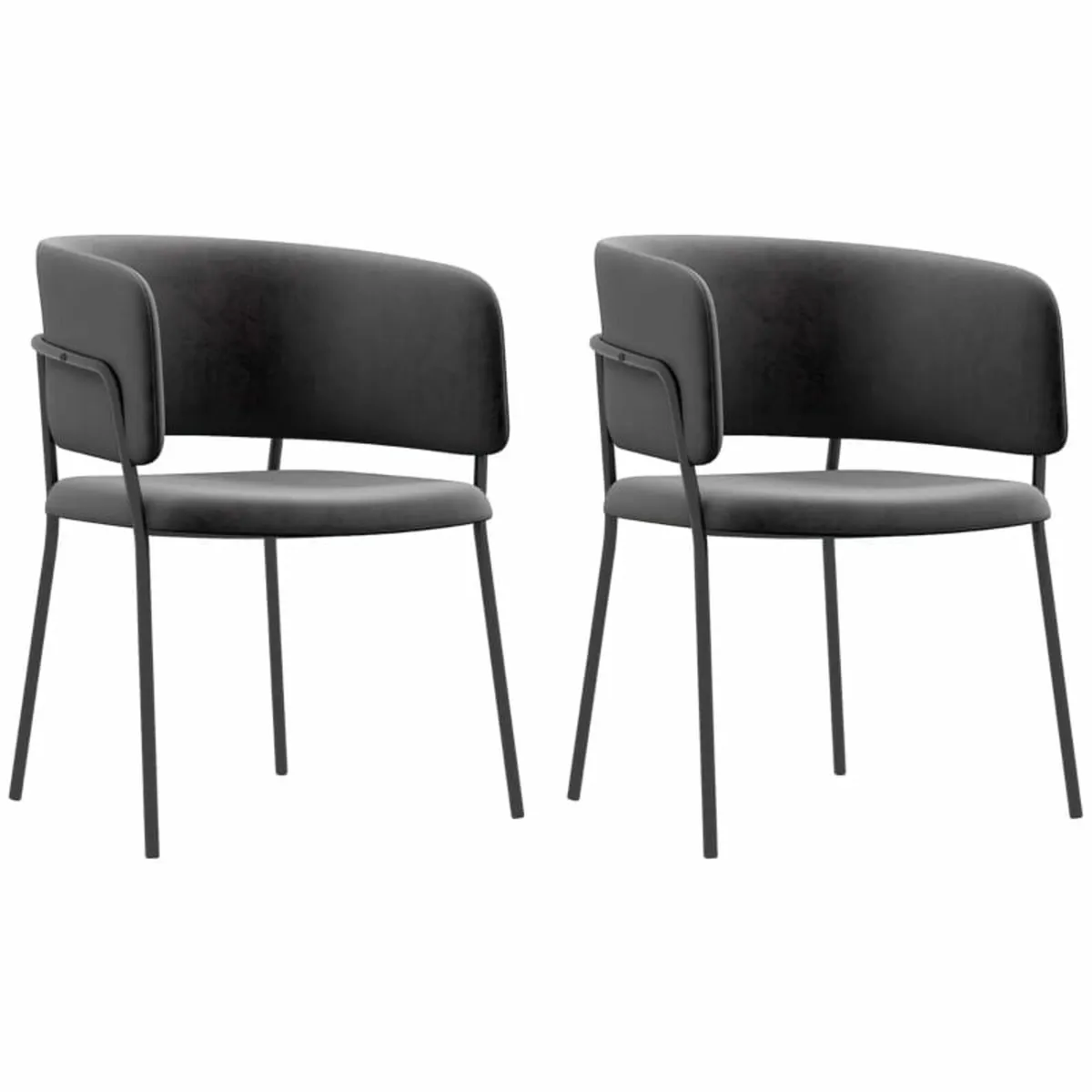 Upholstered Chair, Modern and Comfortable, 57x53x7 - Image 4