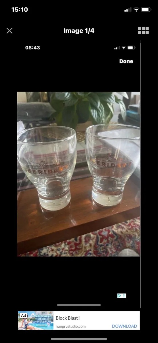 Sheridan Liquor Glasses (2) - Image 1