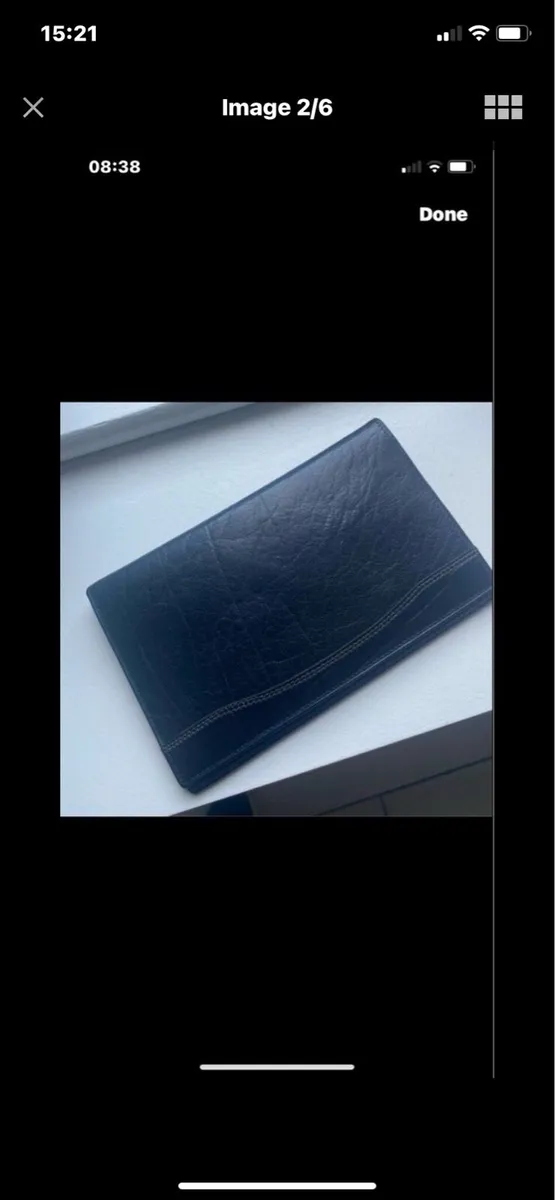 Leather Jacob Travel Wallet - Image 2