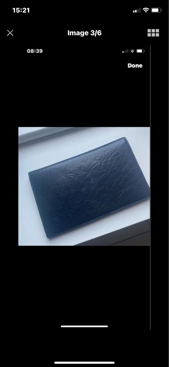 Leather Jacob Travel Wallet - Image 3