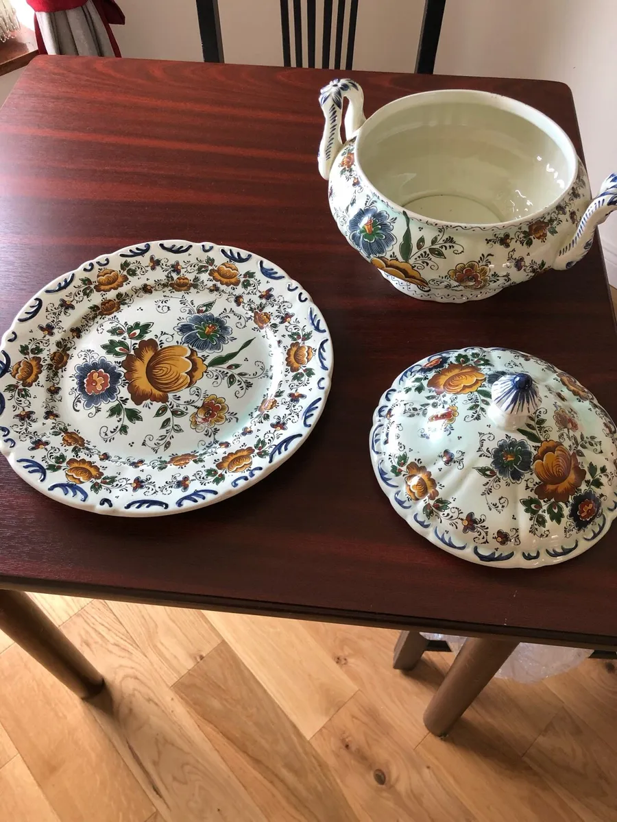 Soup bowl with its tray - Image 2