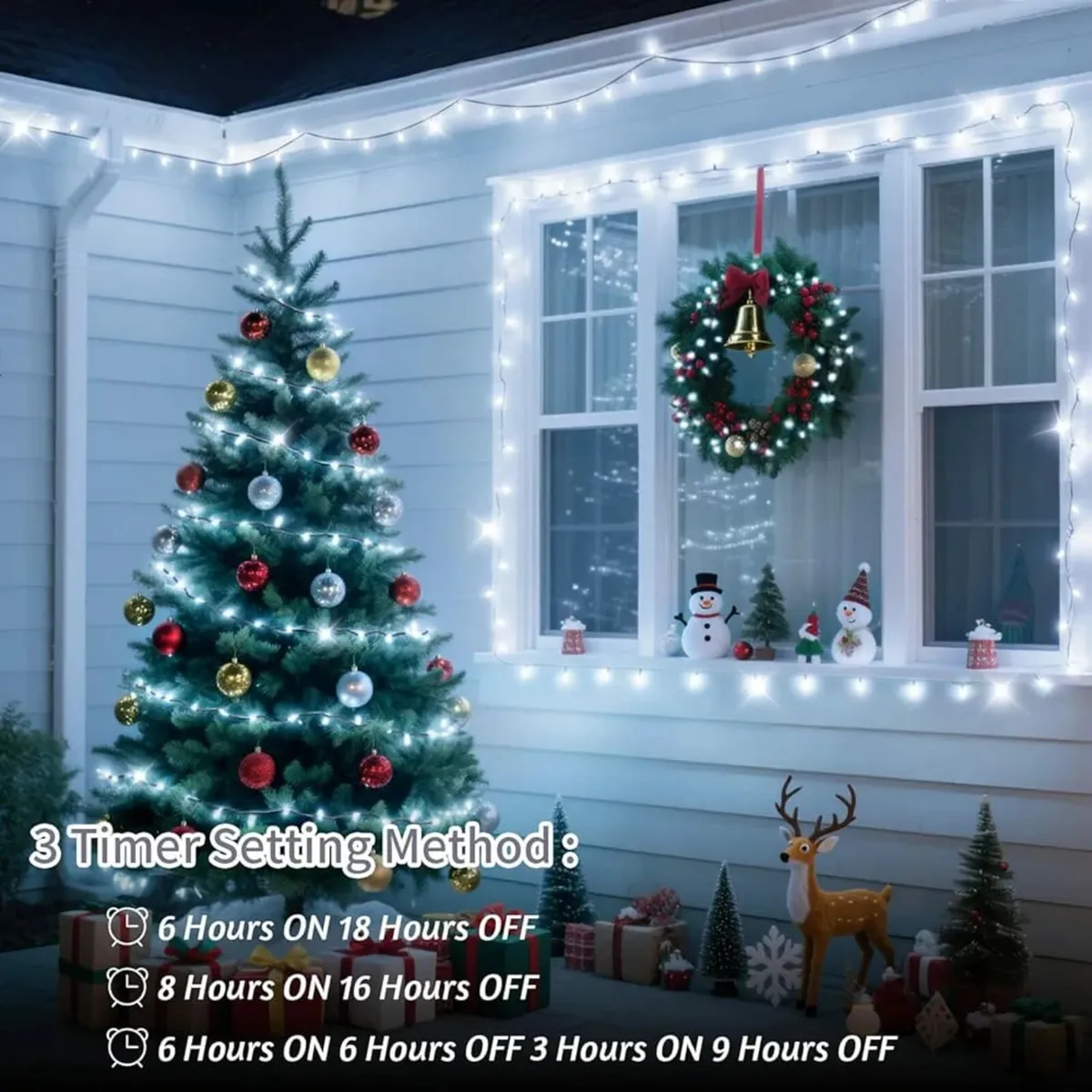 120M 1000 LED Fairy Lights Outdoor Super Long Chri - Image 4