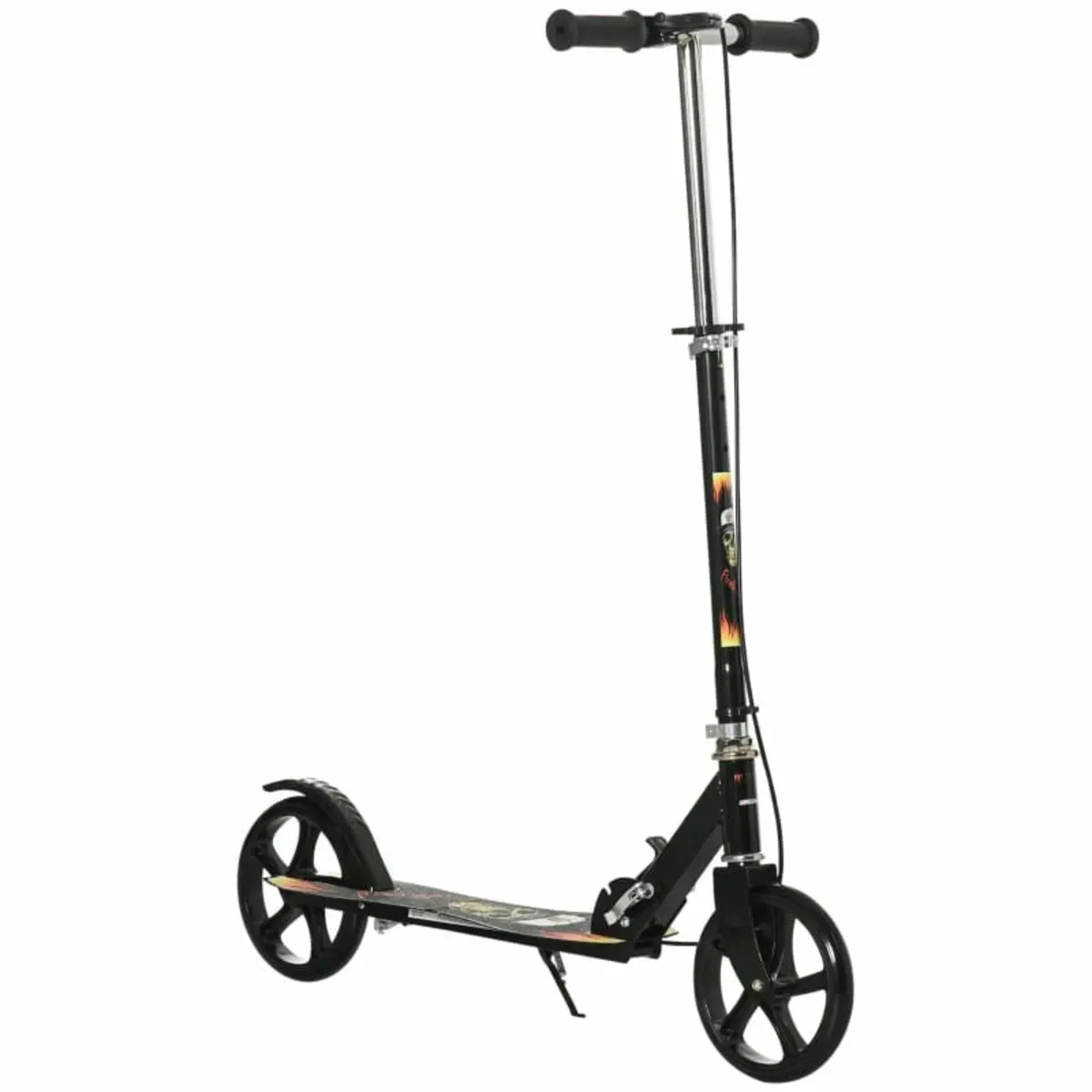 Kids Foldable Kick Scooter w/ Adjustable Height, B - Image 1
