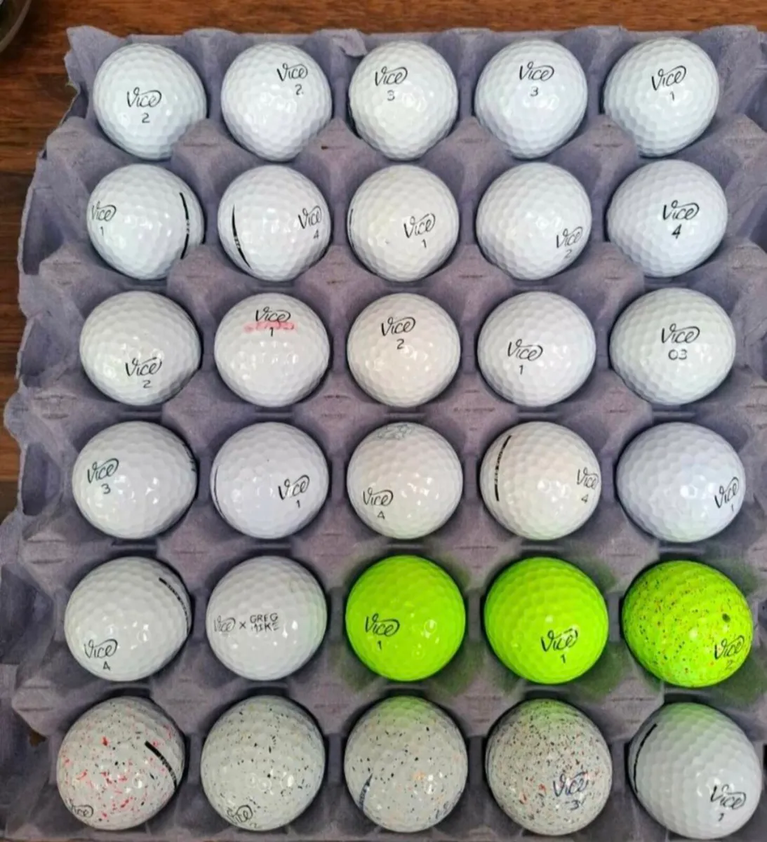 VICE GOLF BALLS