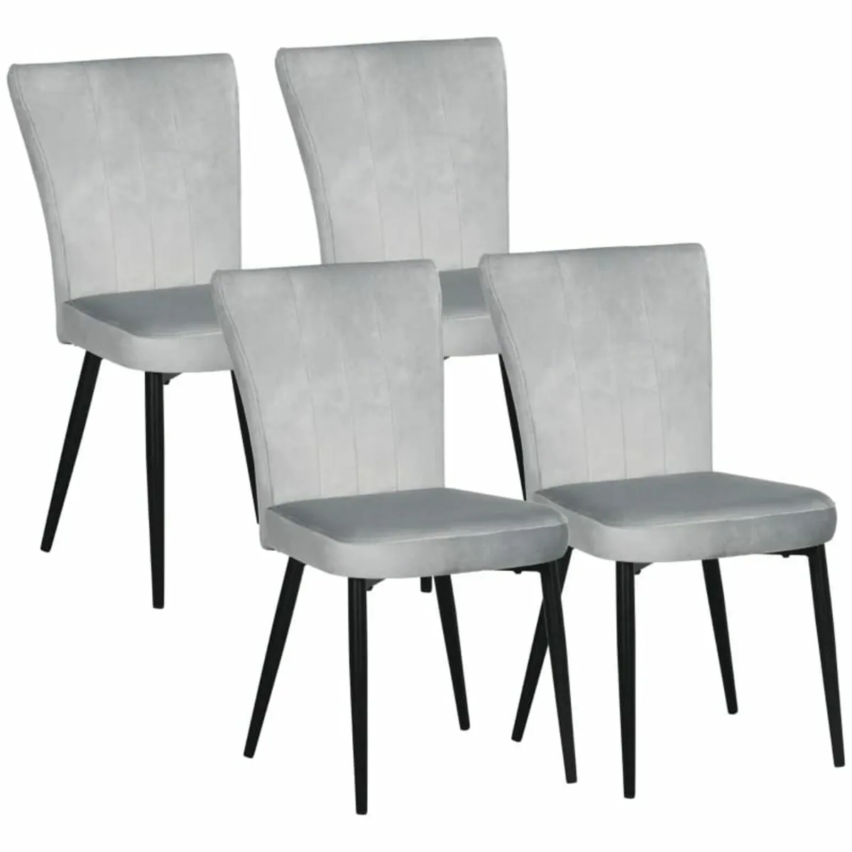 4-piece set dining chairs, accent chairs for kitch - Image 1