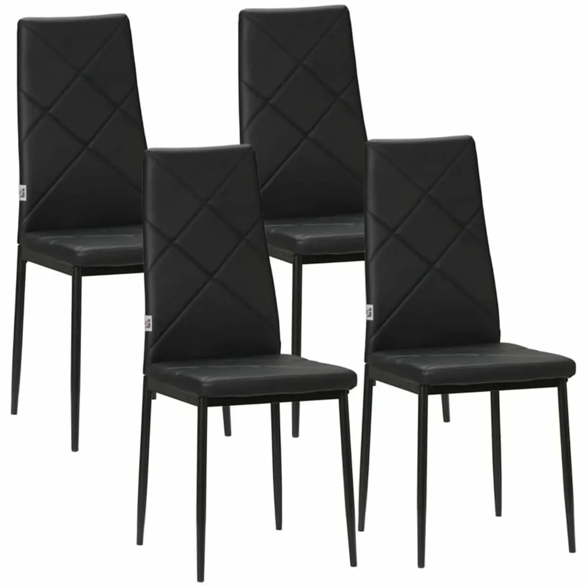 4-Piece Set Chairs Dining Chairs Kitchen Chairs, m - Image 1