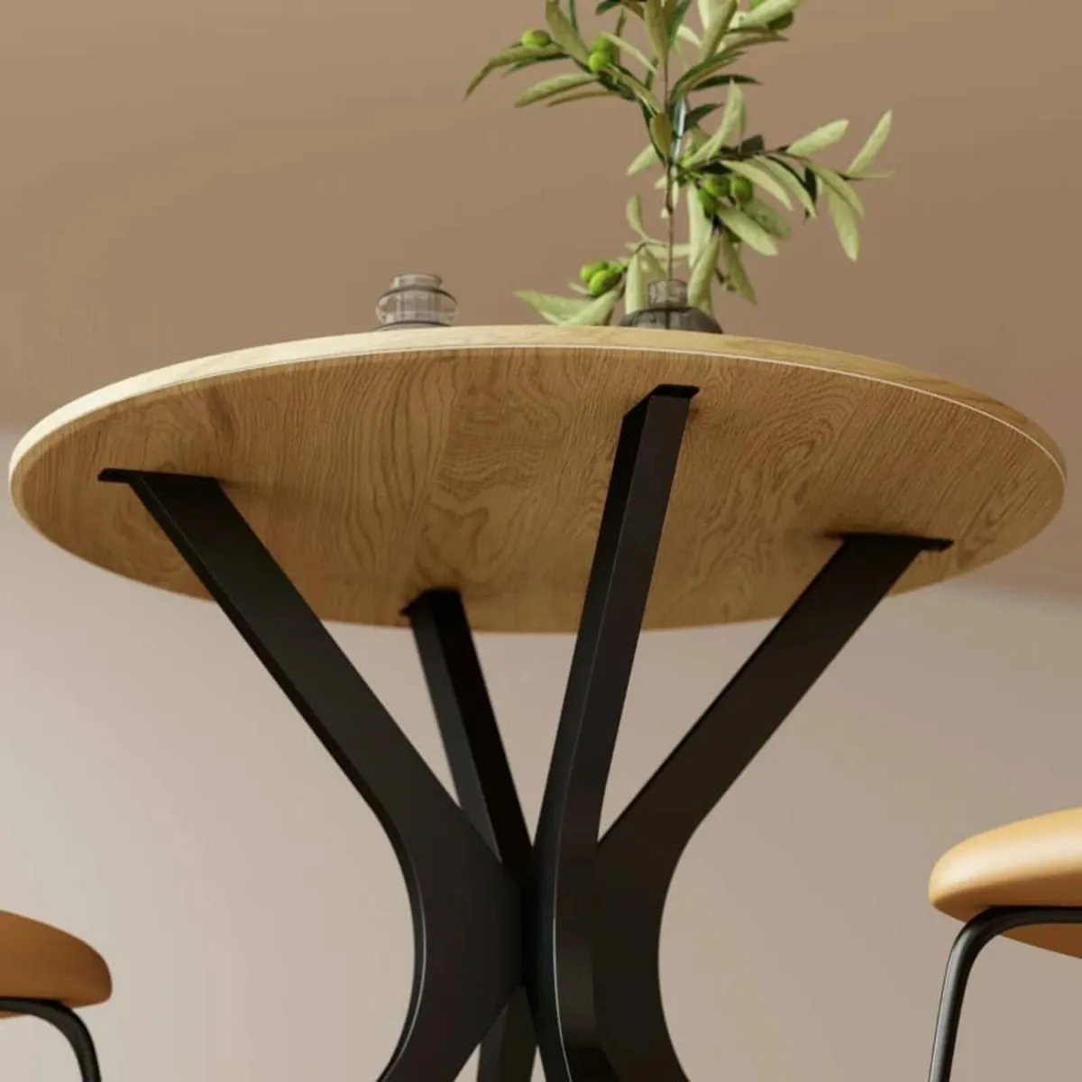 Dining Table, Kitchen Table, Round Table, modern d - Image 3