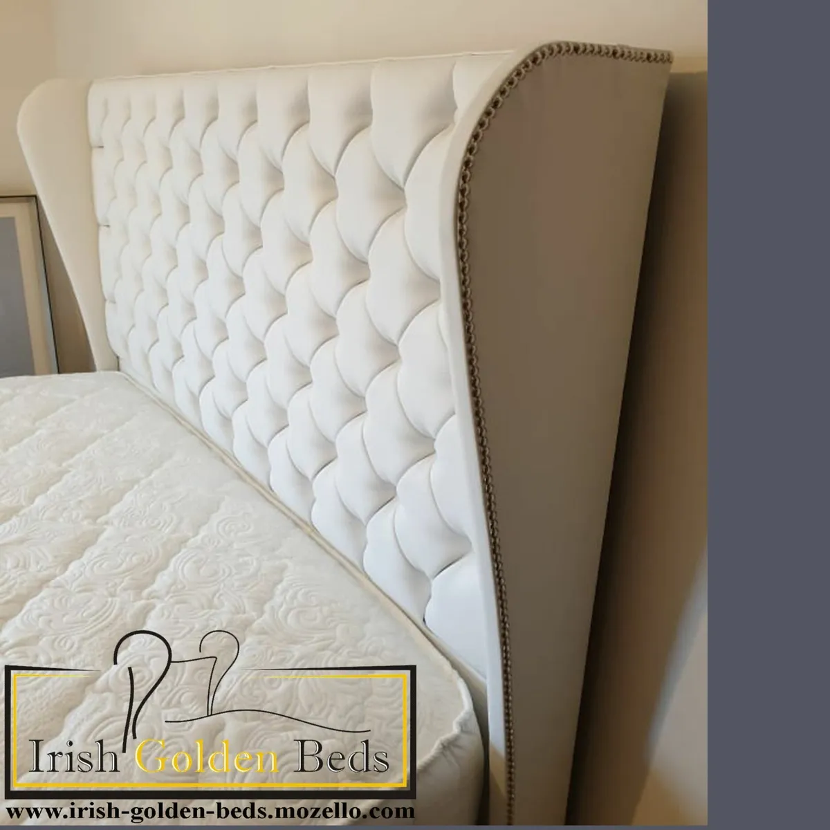 ANY HEADBOARD HEIGHT  Ottoman Storage Bed Gas Lift - Image 3