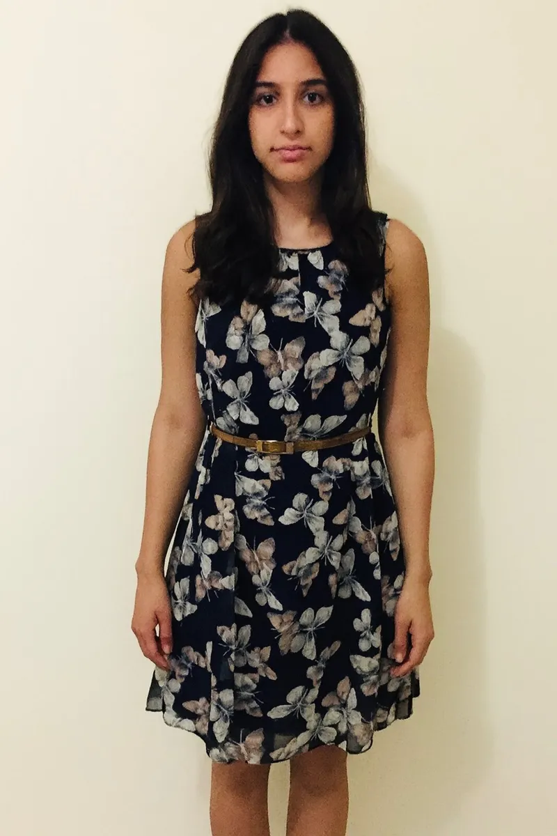 Ladies Bekted Butterfly Dress/Top: Size 8