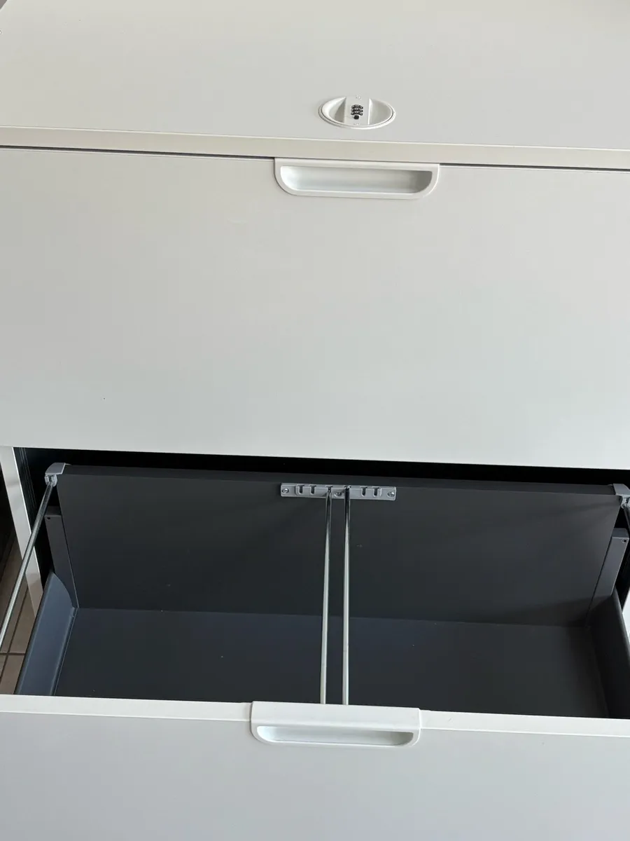 Filing Cabinet - White - Image 2