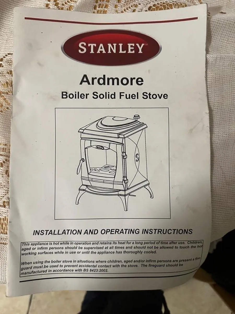 Stanley Ardmore 12KW Stove & Back Boiler - Image 3