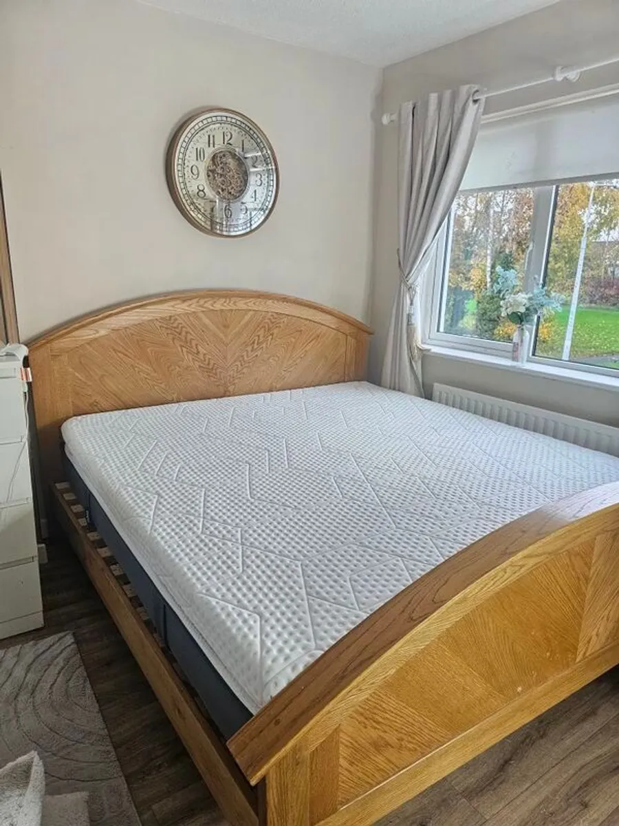 Superking Bed, Emma sleep mattress and premium topper - Image 2