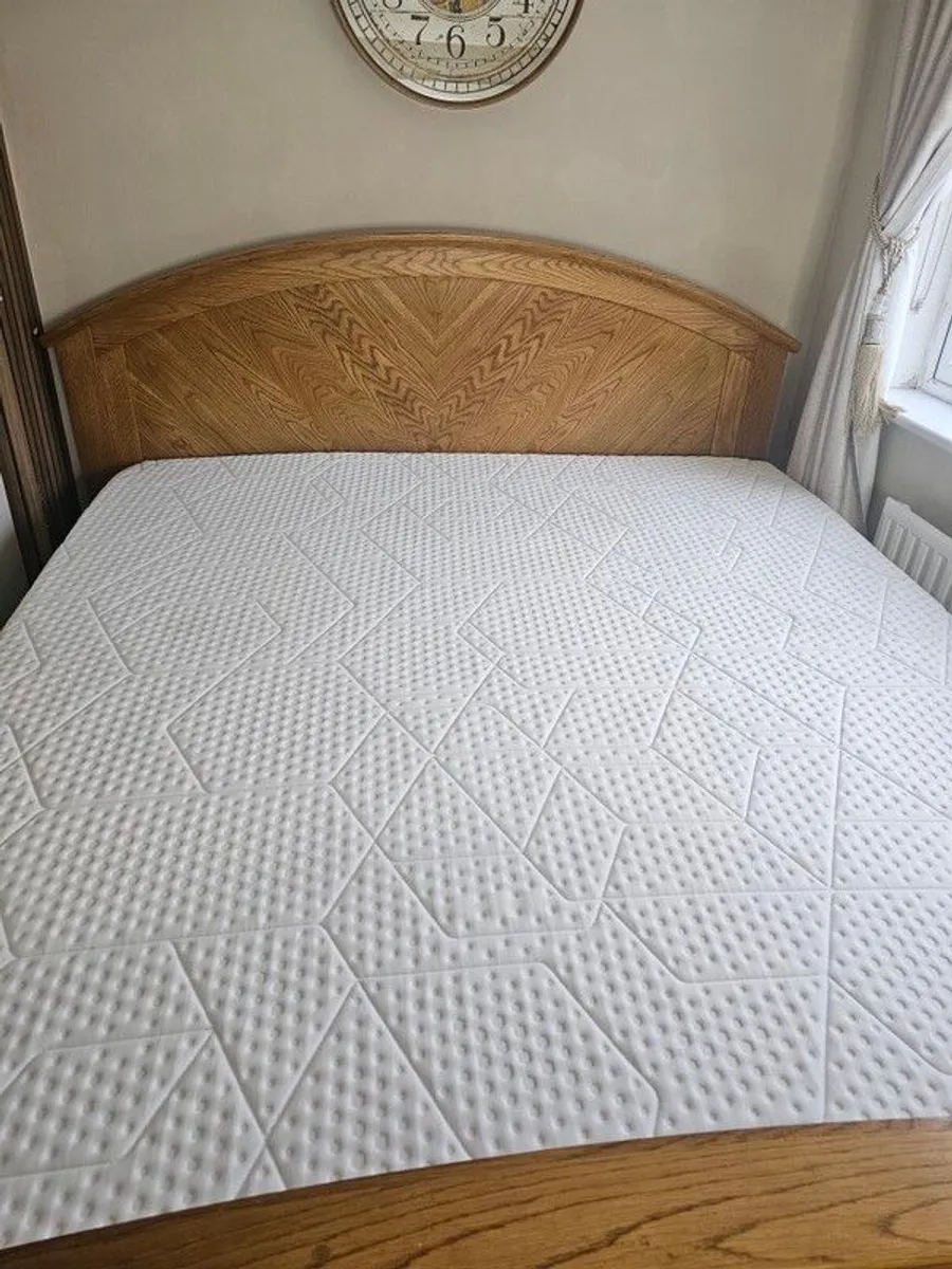 Superking Bed, Emma sleep mattress and premium topper - Image 4