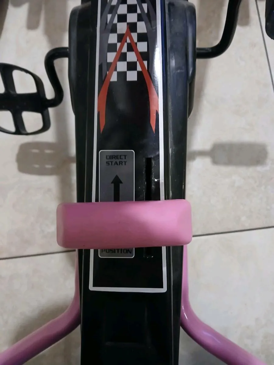 Kiddo Racer Design Pink Kids Pedal Go-Kart - Image 2