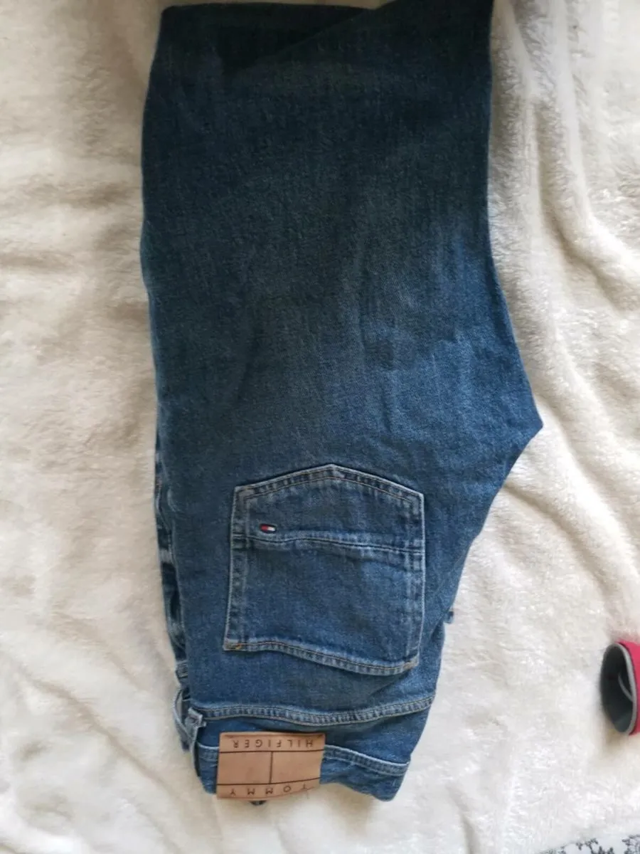 Mens designer jeans Tommy Hilfiger/River island - Image 4