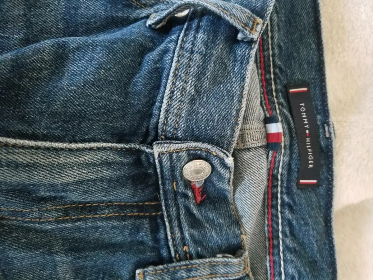 Mens designer jeans Tommy Hilfiger/River island - Image 1