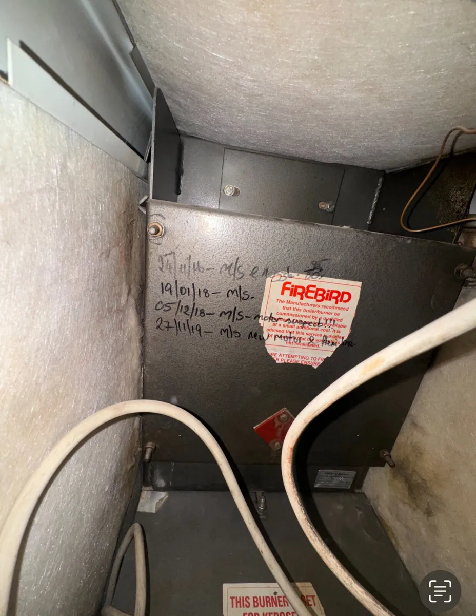 Firebird Kerosene Oil Boiler For Sale - Image 2