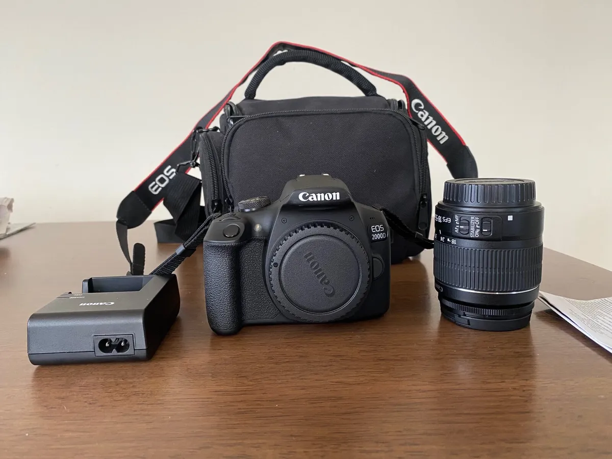 Canon EOS 2000D and Canon EFS 18-55mm f/3.5-5.6 - Image 1