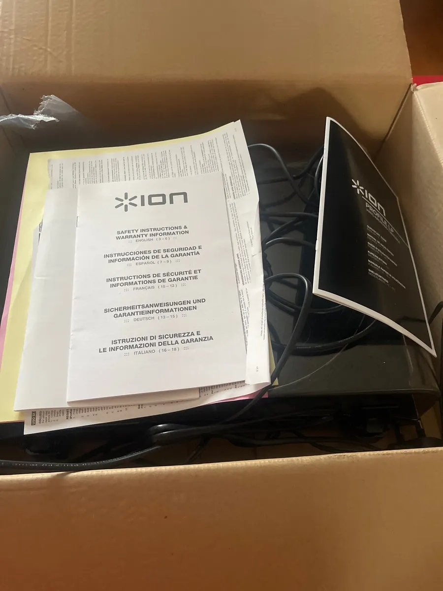 Ion Profile LP Vinyl Conversion Turntable - Image 4