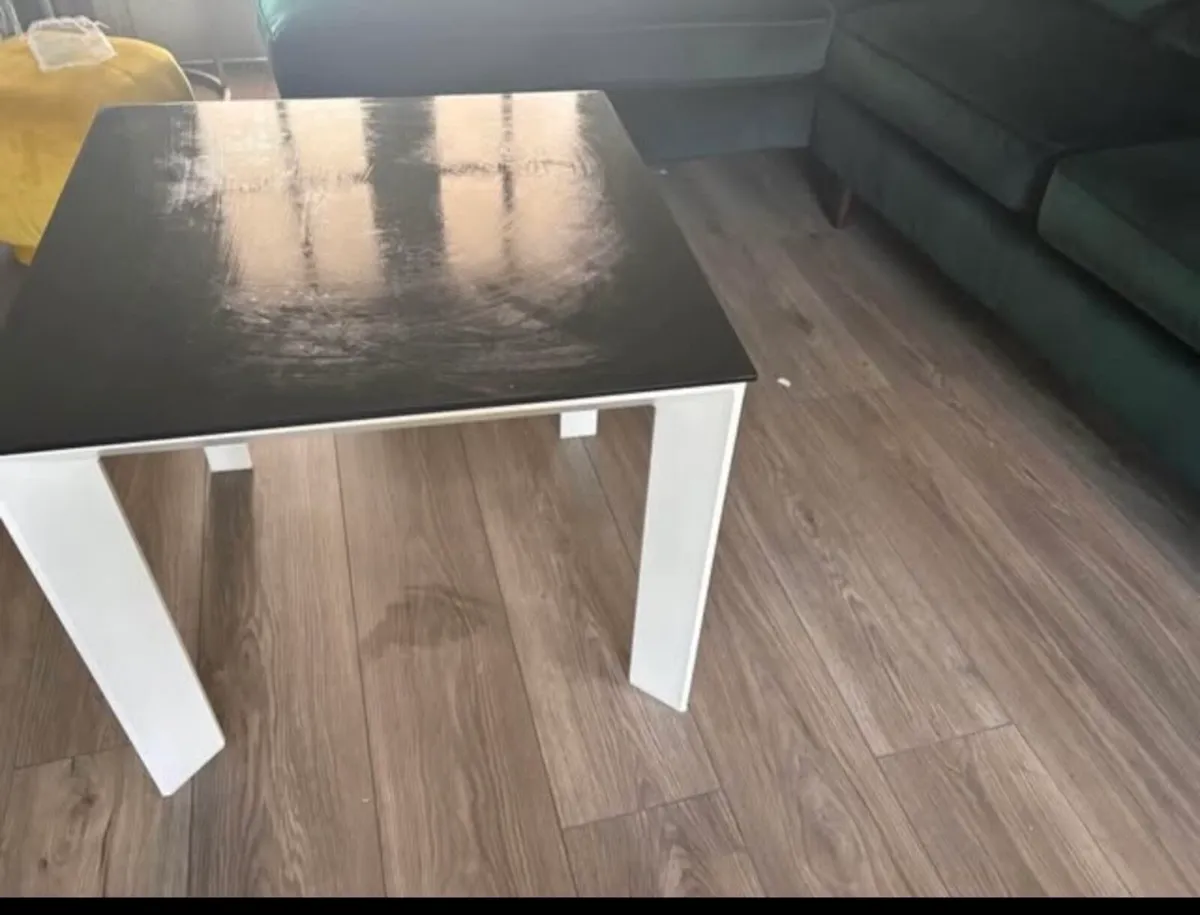 Ez Living Glass Top Coffee Table - Image 2