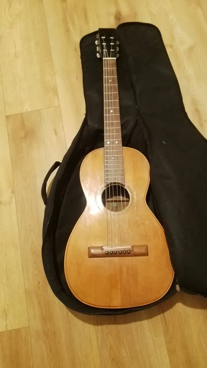 Parlor 1800s Brazilian Rosewood Guitar - Image 1