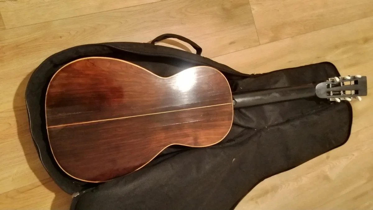 Parlor 1800s Brazilian Rosewood Guitar - Image 2