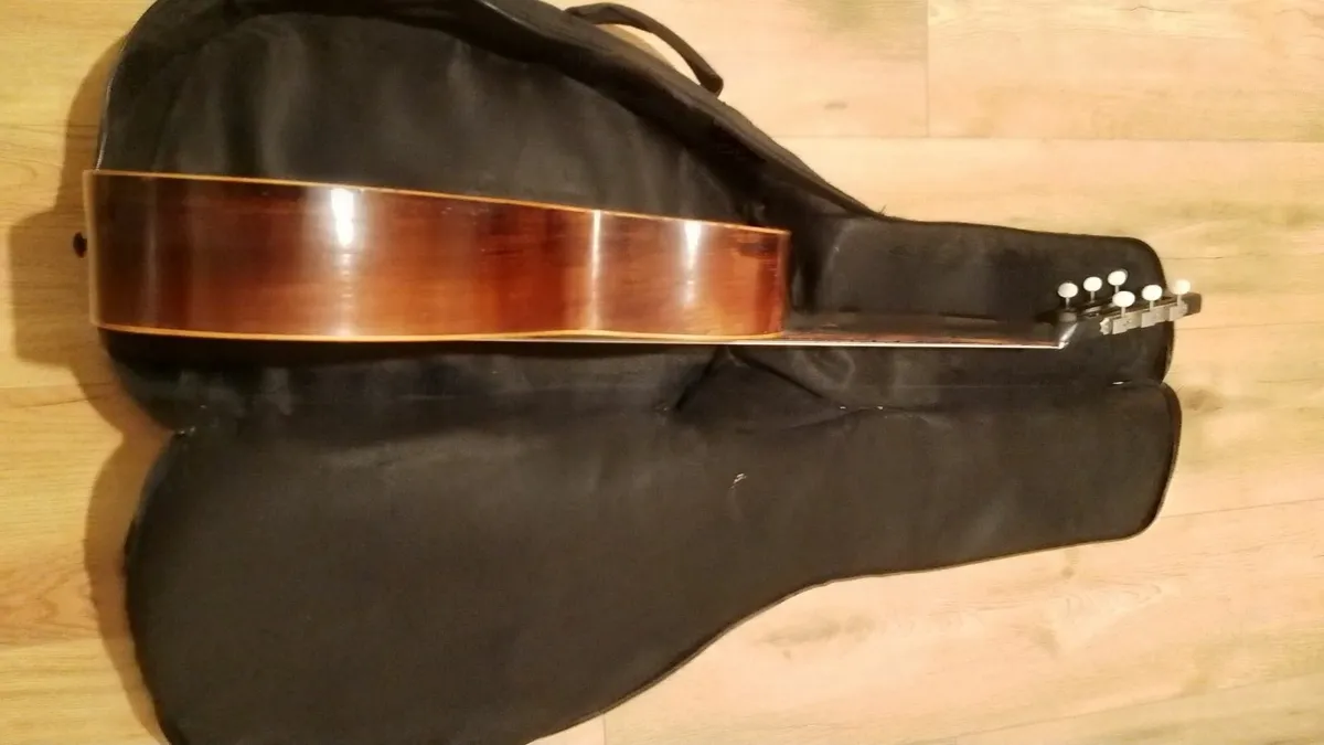 Parlor 1800s Brazilian Rosewood Guitar - Image 3