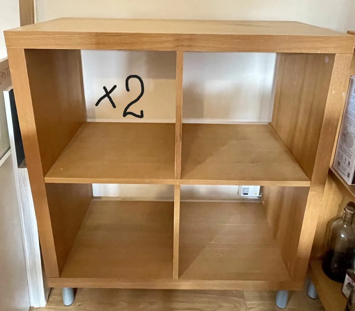 3 Shelving Units & Coffee Table - Sold as full set - Image 2