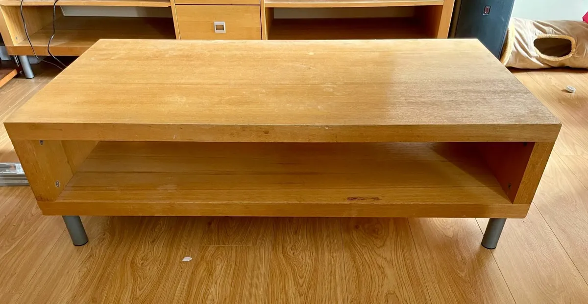 3 Shelving Units & Coffee Table - Sold as full set - Image 3