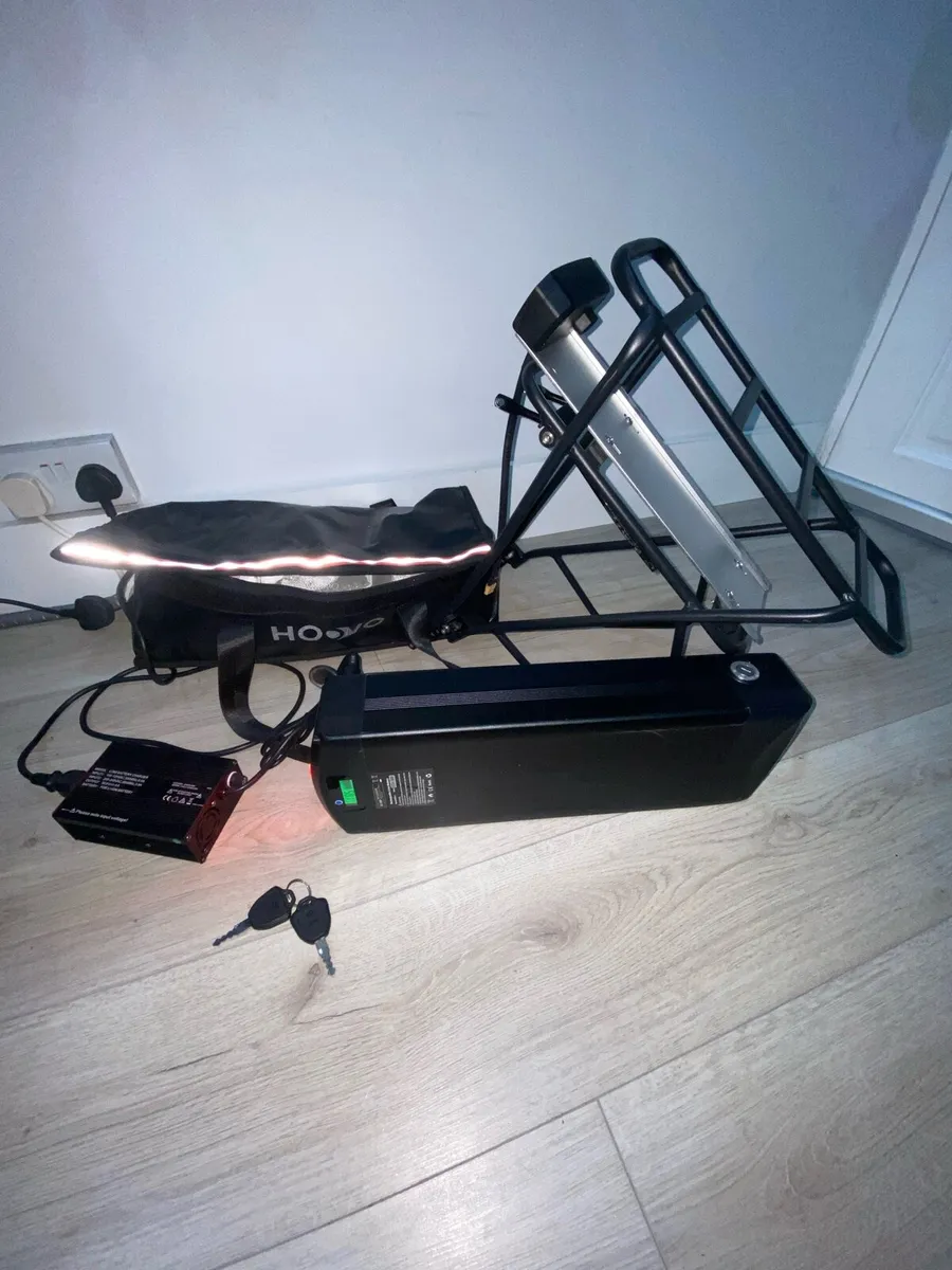 High Capacity Ebike Battery 52v 27Ah Rear Rack - Image 1