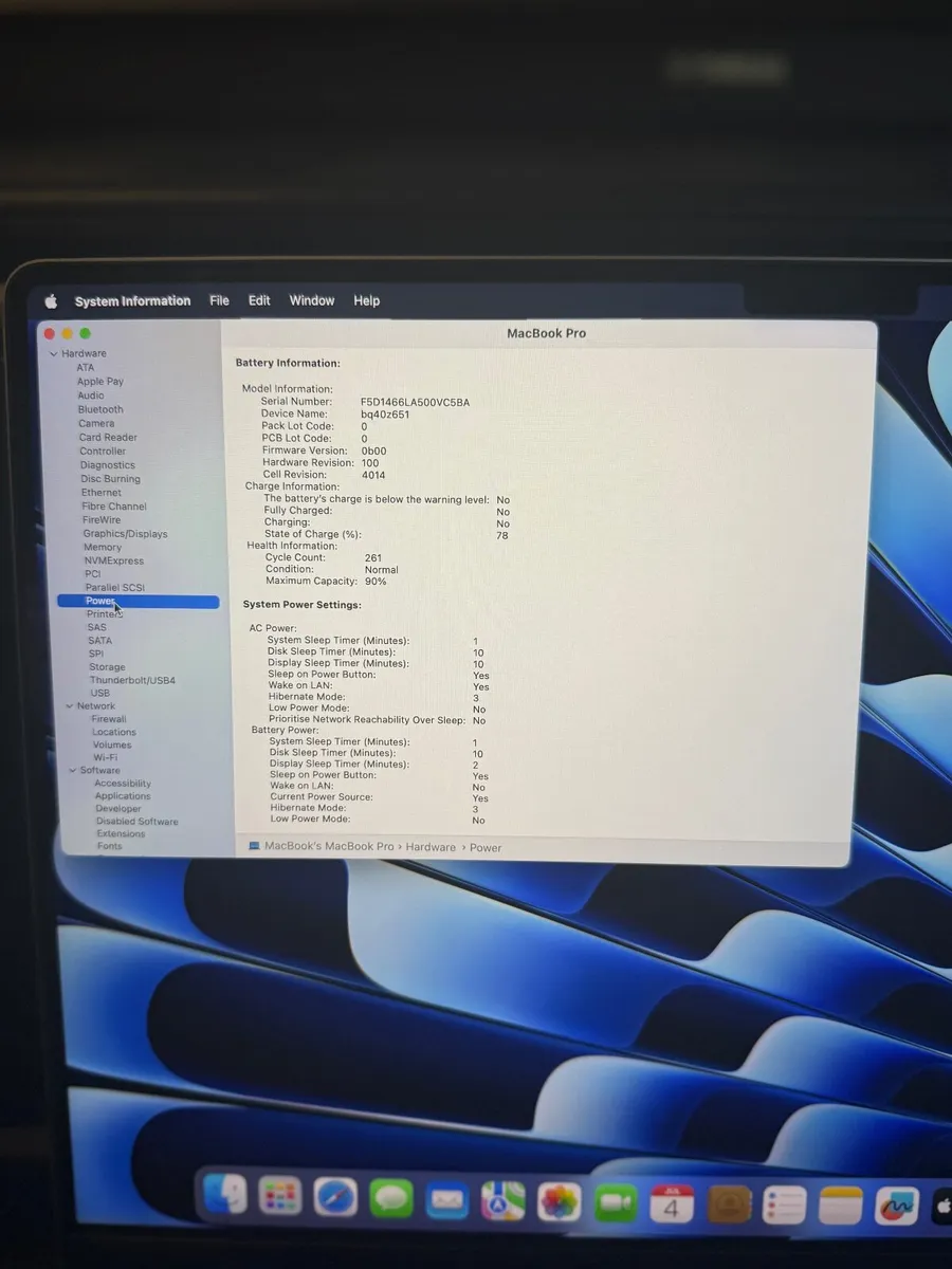 MacBook Pro 16 M1 Pro 2022 16GB/512SSD/261c - Image 4