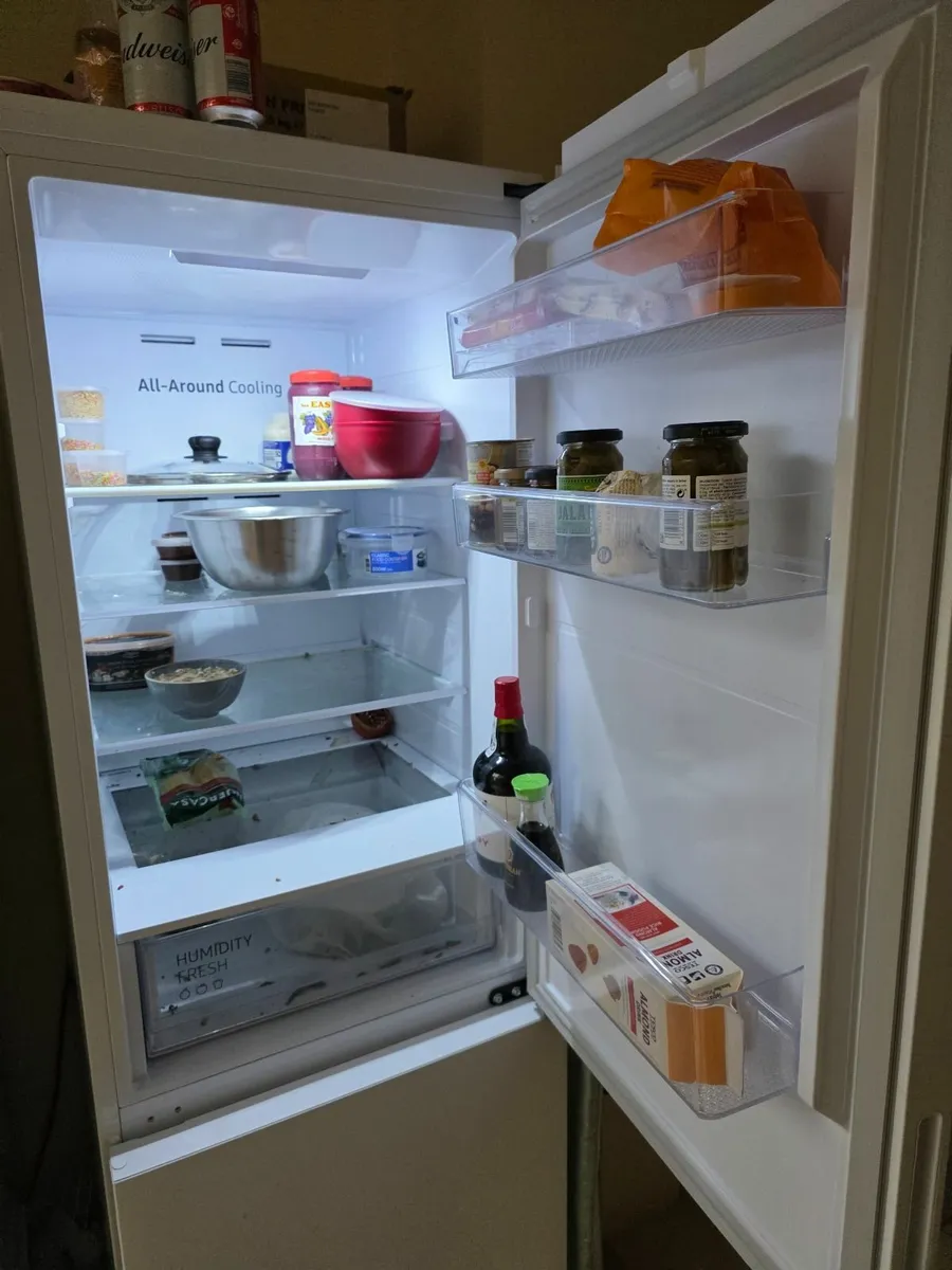 2024 October Samsung Tall Fridge with Freezer - Image 3