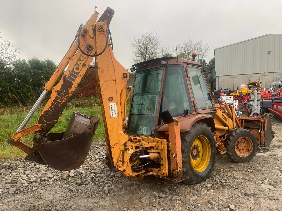 CASE 580K 4wd BACKHOE (1991): 11018593 - Image 4